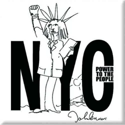 John Lennon NYC Power to the People Magnet