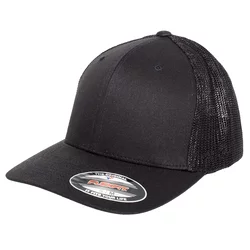 Brandit Flexfit Mesh Trucker mrežasta kapa, črna