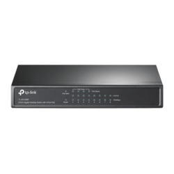 TP-LINK Switch PoE 10/100/1000 8-port TL-SG1008P, 4 PoE porta