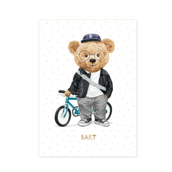 CEBA poster Fluffy Puffy Bart 50 x 70 cm