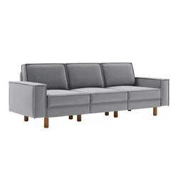 Atelier del Sofa Trosed Sparrow Extra 3, 238x89x87 cm, Sivi