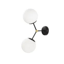 Opviq Damar 6342 Zidna lampa, Crna