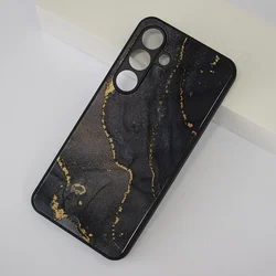 Maska Marble Glaze za Samsung S24 Plus/ S926B Tip1, Crna