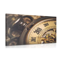 Slika vintage žepna ura - 90x60
