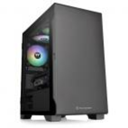 Thermaltake S100 TG Snow, White, Win, SPCC, Tempered Glass x 1, 120mm, bez PSU, CA-1Q9-00S6WN-00