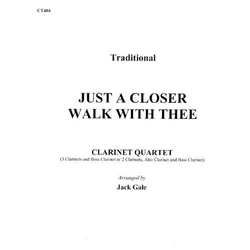 JUST A CLOSER WALK WITH THEE CLARINET QUARTET