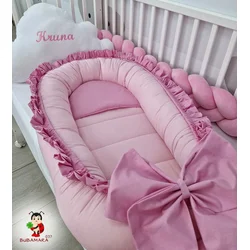 Bubamara 037 Gnezdo za bebe sa karnerom, Roze