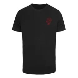 Mister Tee Majica Negroni Please rdeča/črna