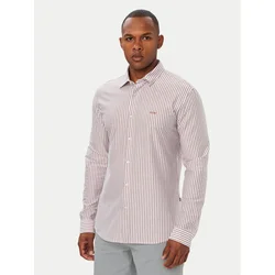 BOSS Srajca Mysoft 50519748 Svetlo rdeča Slim Fit