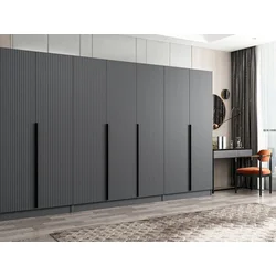 Hanah Home Garderober Kale Plus-7778, 315x210x52 cm, Antracit
