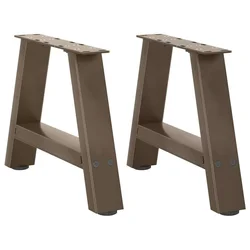 Noge za klub stolić A-oblika 2 kom 50 x (30-31) cm čelik
