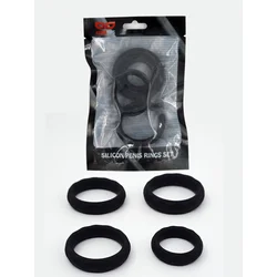 Silikonski Prstenovi Set 4 komada