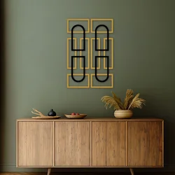 Wallity Zidna dekoracija Echo Forms 2li Set, 24 x 74 cm, 2 komada