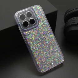 Futrola crystal glow za honor x8c ljubicasta ( F123890 )