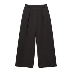 Pull&Bear Hlače črna