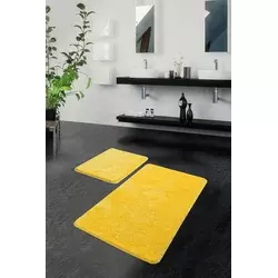 Lessentiel Maison Set 2 prostirke za kupatilo Žuti
