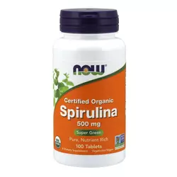 Spirulina 500 mg - NOW Foods 200 tab