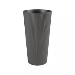 Gardino-saksija wave visoka 30x57h antracit ( 15392 )