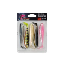 Fox Rage Ultra UV Zander Pro Shad 10cm UV Mixed Colour 5x