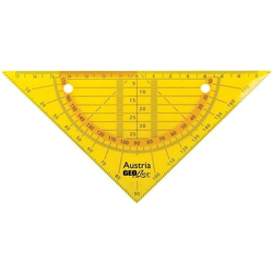 ARISTO trikotnik GEOflex (16cm), neon oranžen