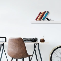 WALLXPERT Graničnik za knjige Kitap tutucu 20 Black