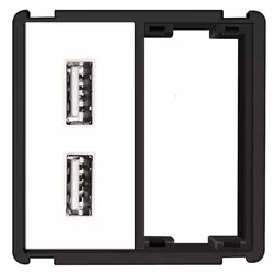 shumee Stenska vtičnica USB modul 2x 2,4A sistem RTX SH