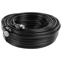 GEMBIRD Krimpovan kabl za video nadzor sa BNC+DC krajevima COAX-RG59+2X0.75-BNC/DC-50M, CCA, 50m