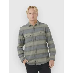 Rip Curl Line Up Flannel Shirt deep cactus