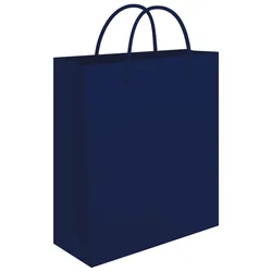 Vrećice ukrasne 24x39x9cm sjajna plastifikacija fornax plave