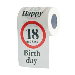 Šaljivi toalet papir Happy Birthday 18