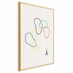 shumee Plakat - Barviti krogi - Digitalna grafika - Minimalizem