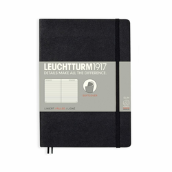 LEUCHTTURM1917 Srednja bilježnica LEUCHTTURM1917 Medium Softcover Notebook - A5, meki uvez, papir s linijama, 123 stranice