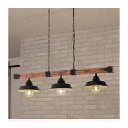 Eglo 44086 - Luster na lancu OLDBURY 3xE27/60W/230V
