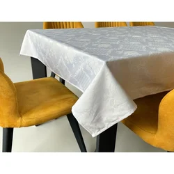 Stolnjak  Damast  - 140x160cm Bela boja