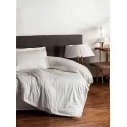 Set od satena-Posteljina 160x220cm Prljavo bela boja ( VLK000493-prljavobelaboja )