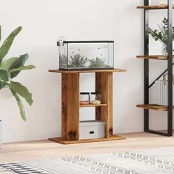 Stalak za akvarij Staro drvo 60x30x60 cm Konstruirano drvo