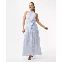 Mexx Ženska haljina MF006302461W, Maxi, Svetloplava