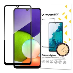 Wozinsky zaštitno kaljeno staklo za Samsung Galaxy A22 4G - Crna KP9835