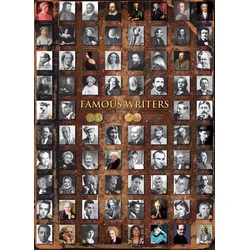 EuroGraphics Puzzle Slavni pisci 1000 kosov