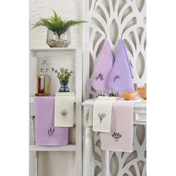 Lessentiel Maison Set krpa za kuhinju Lavender, 6 komada, Višebojne