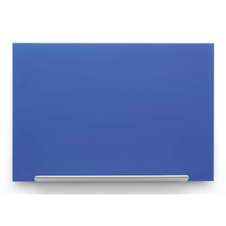 Plava staklena magnetna ploča Nobo Diamond 67,7 x 38,1 cm