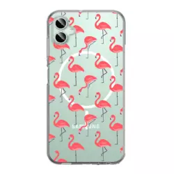 Maska Mag Case Nanobit Print za Samsung A06/ A065F Tropical Flamingos