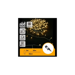 Aigostar - LED spoljašnja girlanda 500xLED/6W/230V 50m IP44 topla bela