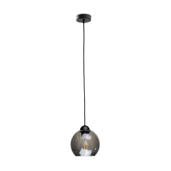 Lestenec na vrvici UNO 1xE27/60W/230V črn