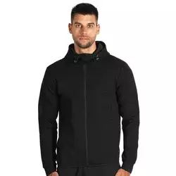 REBOUND – Muška dukserica sa kapuljačom, 300 g/m2 Boja: Crna Veličina: XL
