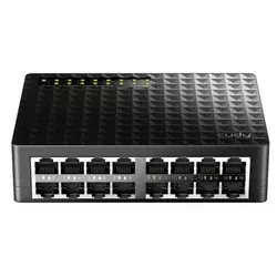 CUDY FS1016D 16-Port 10/100M Base-TX Port Switch