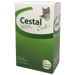 Cestal Cat žvečilne tablete za mačke 48 kos