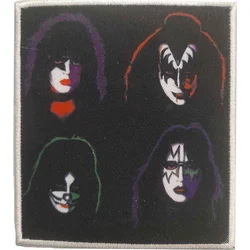 Kiss 4 Heads Našitek za šivanje 100 x 90 mm
