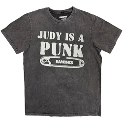 Ramones Judy (Stone Wash) Charcoal Grey L Majica