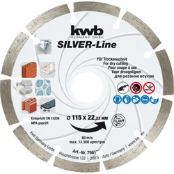 KWB segmentirani dijamantski disk 115 mm ( KWB 49796170 )